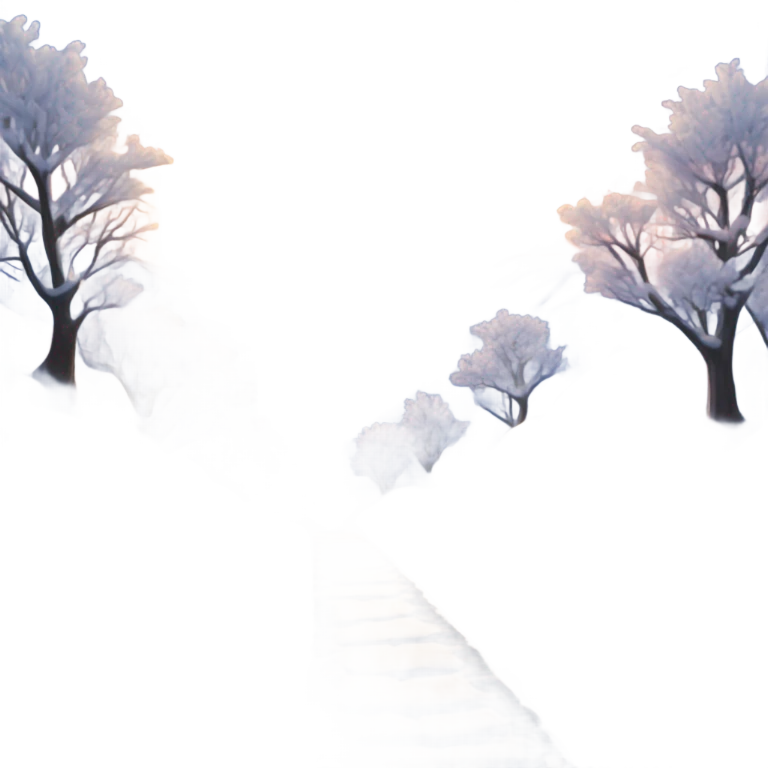 uphill battle with snow but also looking forward to a brighter future emoji