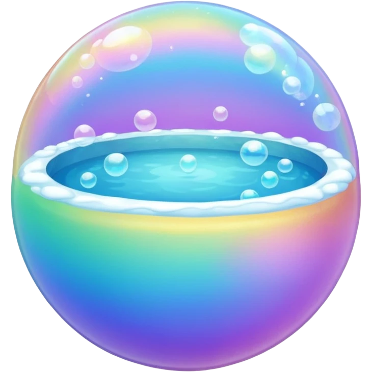 Bubble pool emoji