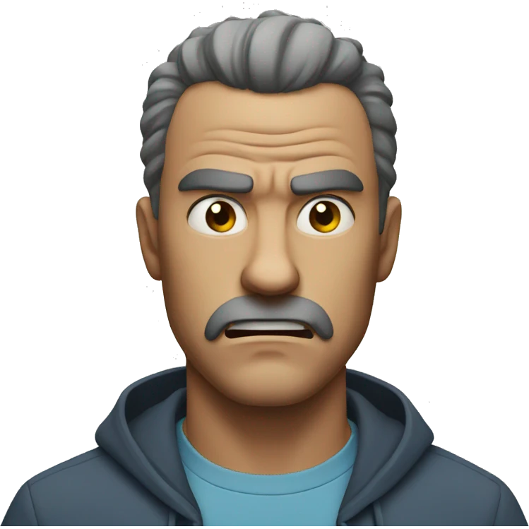 angry dad emoji