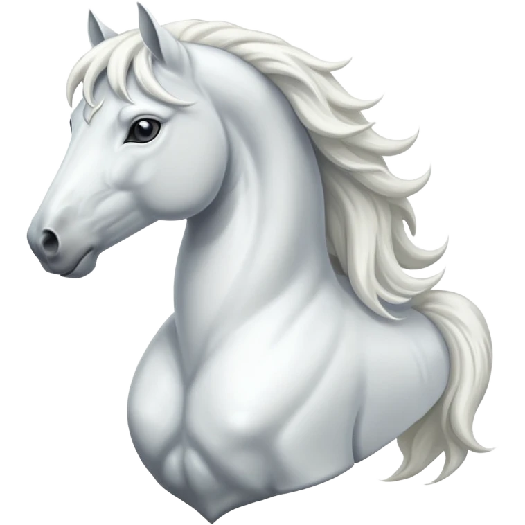 white horse emoji