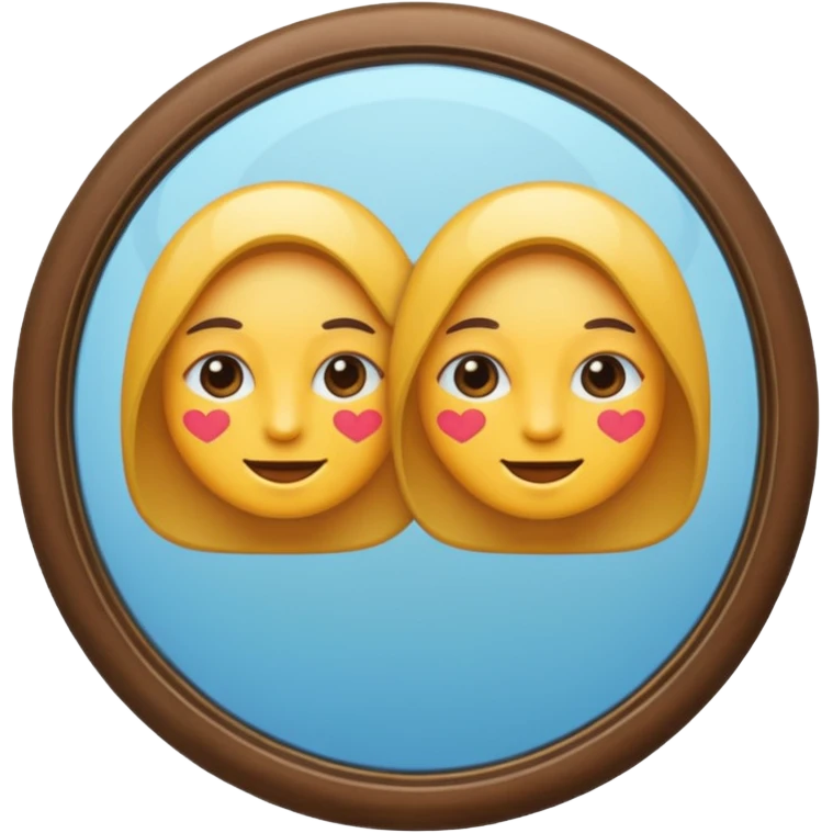 mirror selfie emoji