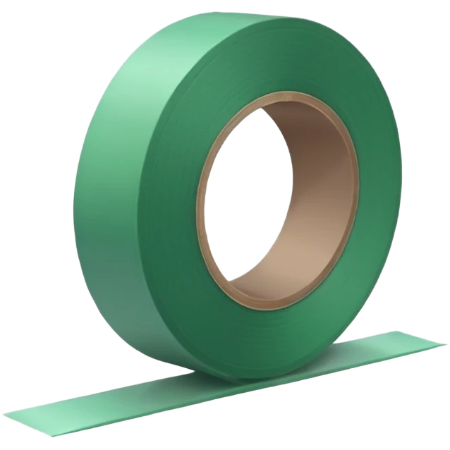 make the tape color light Green emoji