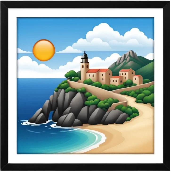 La corse emoji