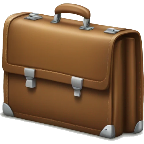 old broken briefcase emoji