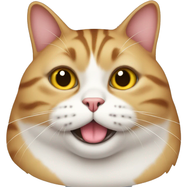 Fat cat  emoji