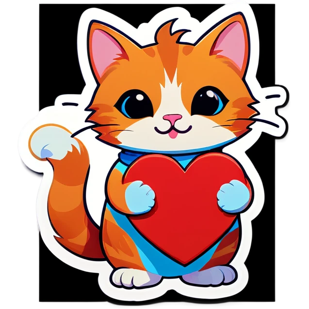 cat with heart  emoji