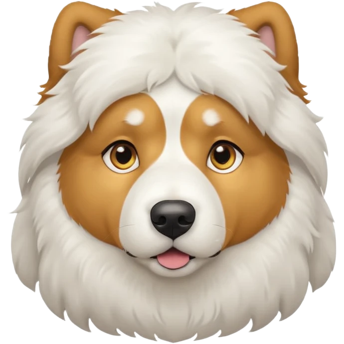 pyrenees mountain dog white emoji