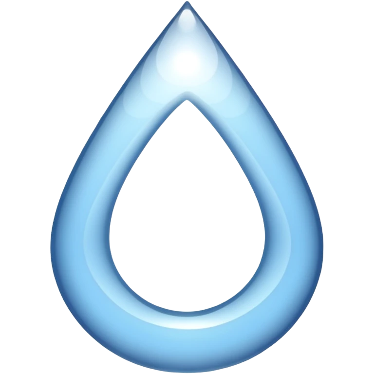 large tear drop emoji