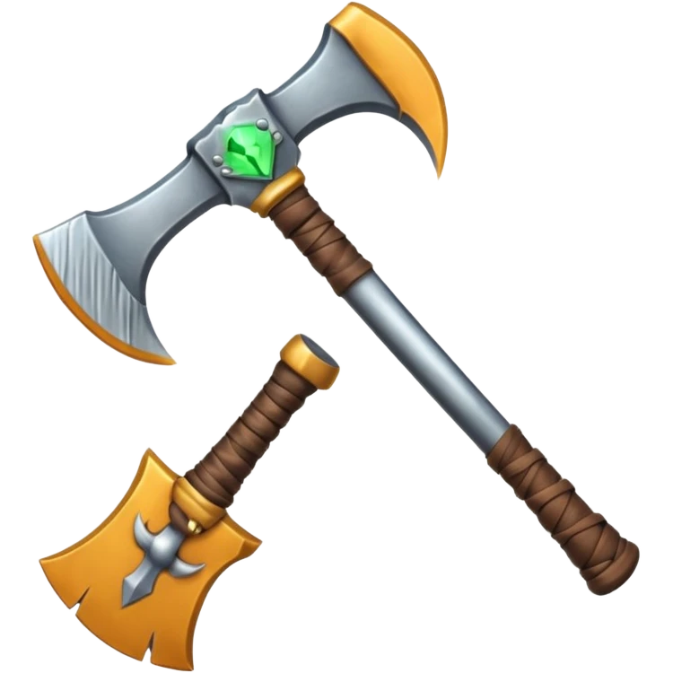 barbarian axe emoji
