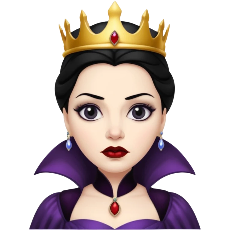 Snow white evil queen emoji