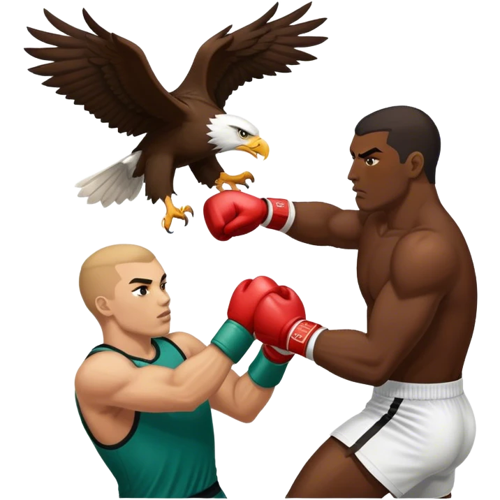 Commanders player punching eagles player emoji