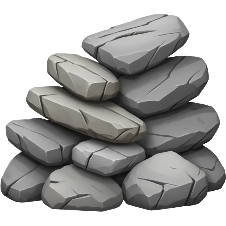 Stone emoji