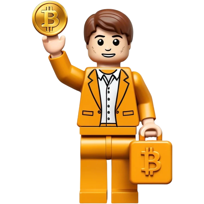 lego homme bitcoin emoji