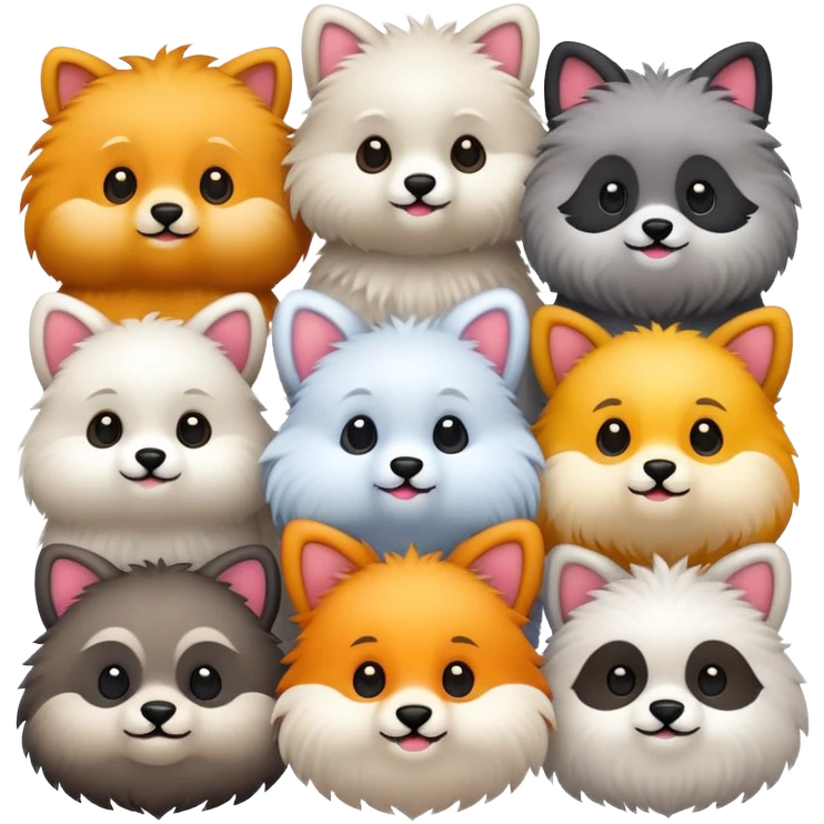 funny,cute animals emoji