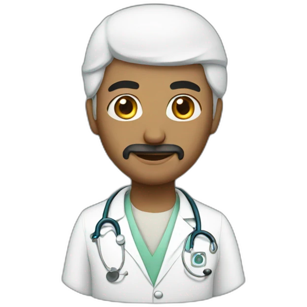 Arab doctor emoji