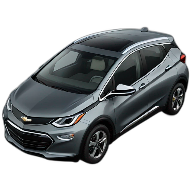 dark grey chevy bolt emoji