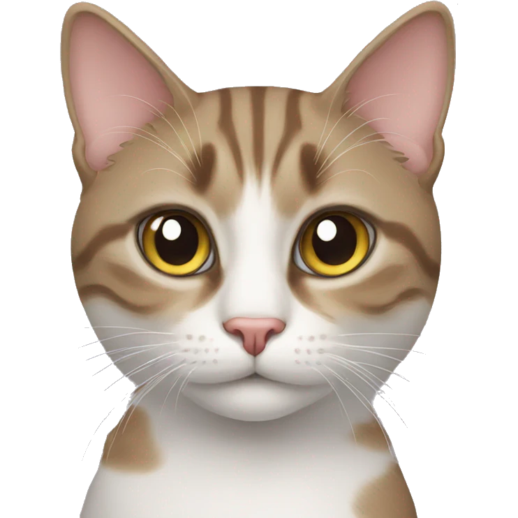 cat with middle emoji