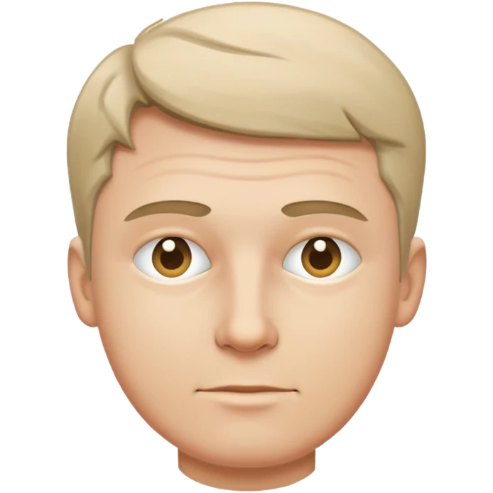 Blind white guy  emoji