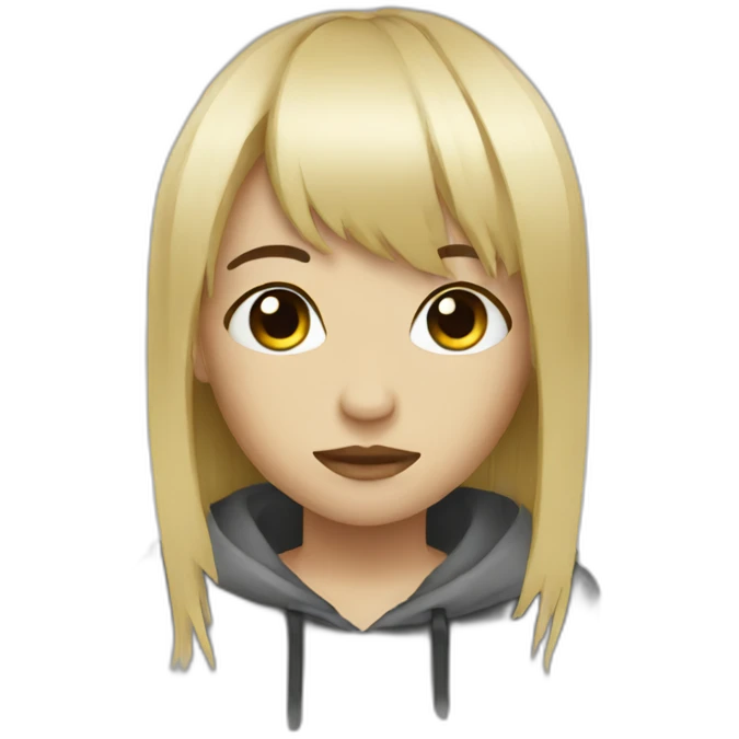 emo bangs emoji