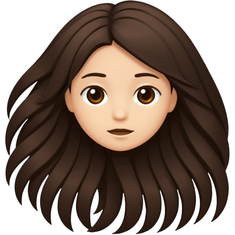 hair falling out emoji