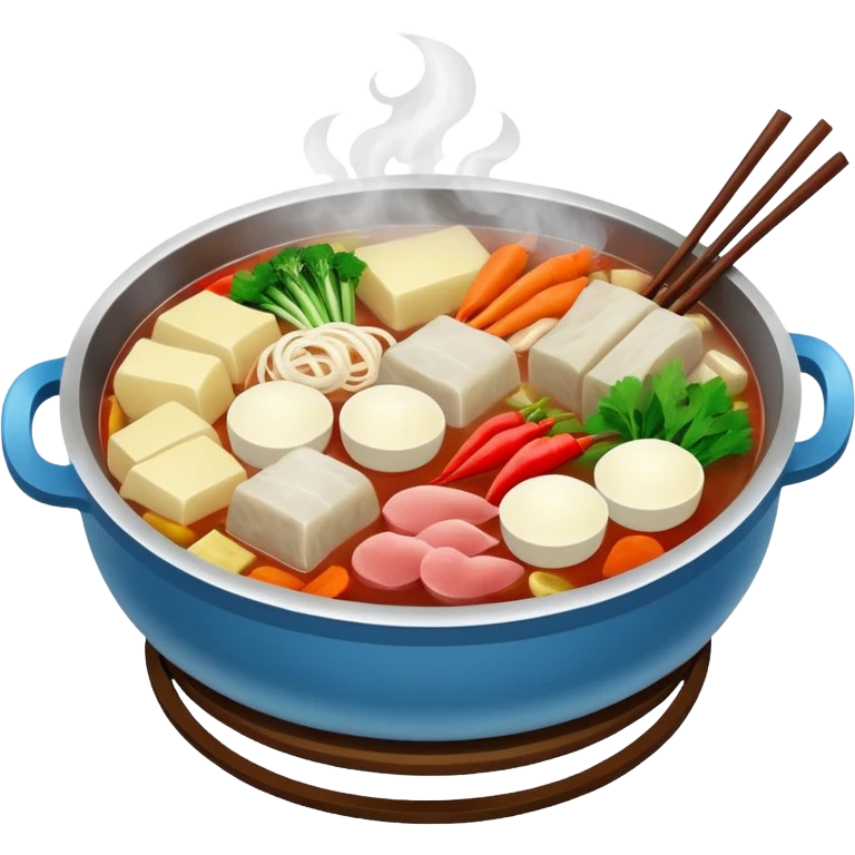 吃火锅 emoji