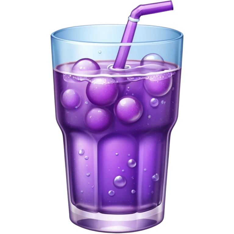 Make a grape soda emoji