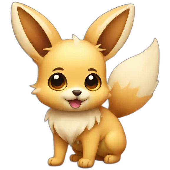 Cute evee emoji