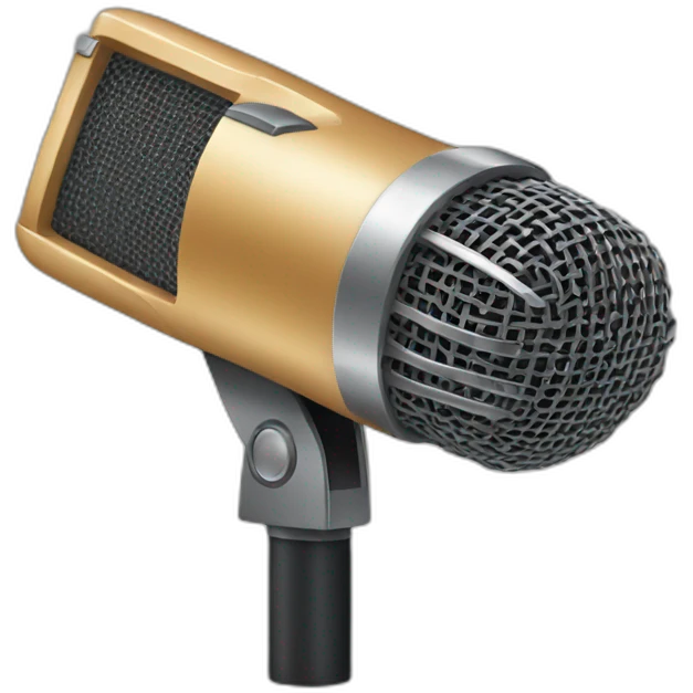 rapper microphone emoji