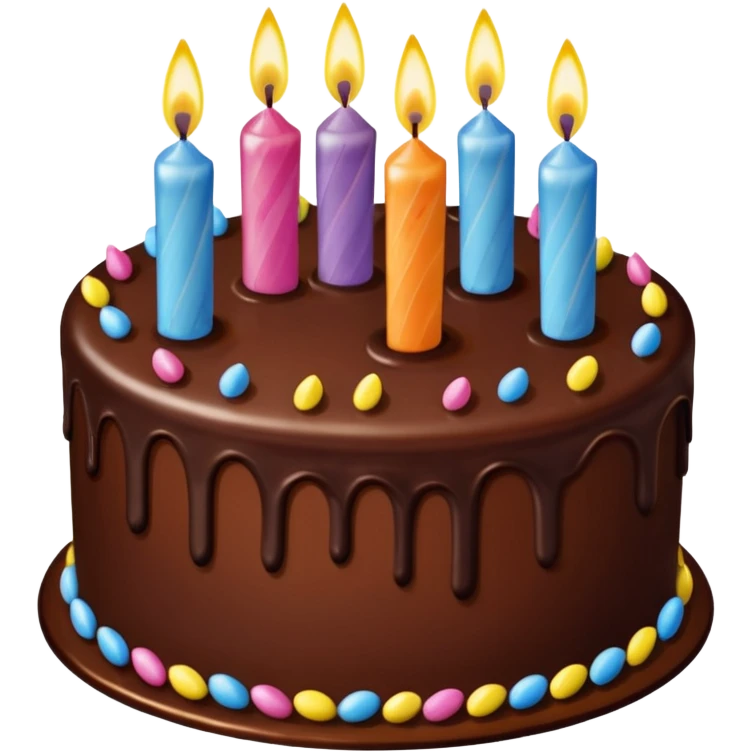 birthday cake celebrating thirty years  emoji