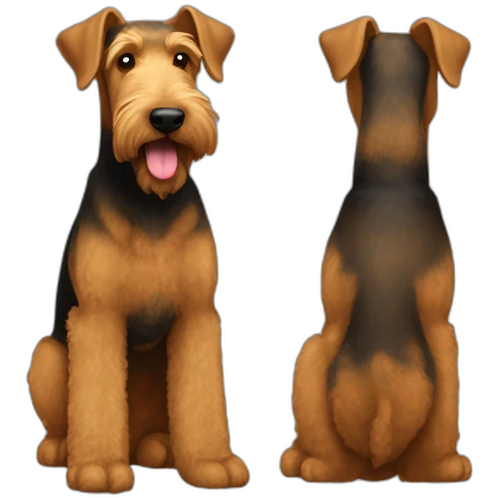 Airedale emoji