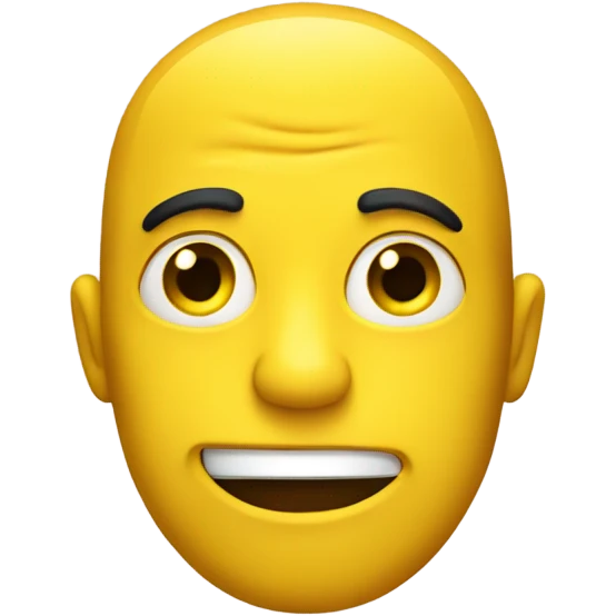 yellow guy side eyeing someone emoji