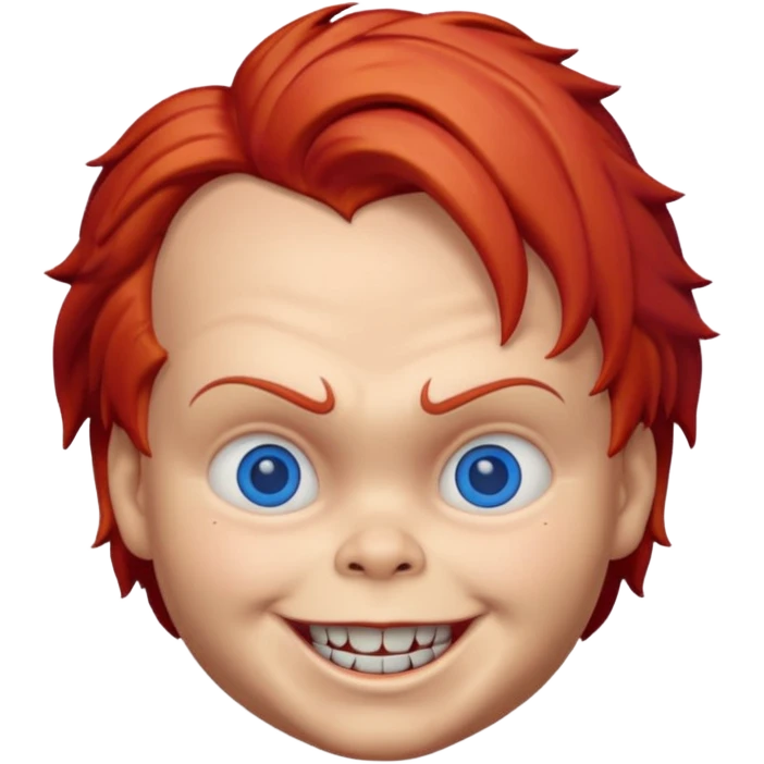 Un emojin de chuky emoji