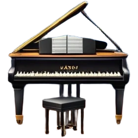 jazz nightclub with stage, microphone, and city lights emoji