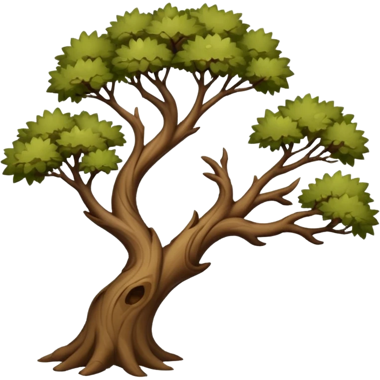 single tree branch emoji