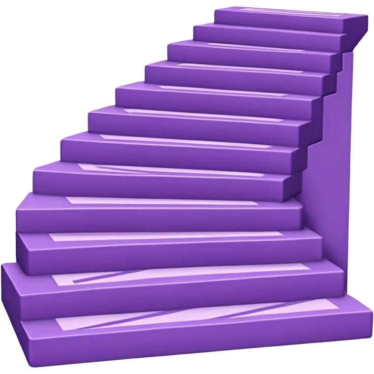 42-foot purple steps in floor map with lines no stairs emoji