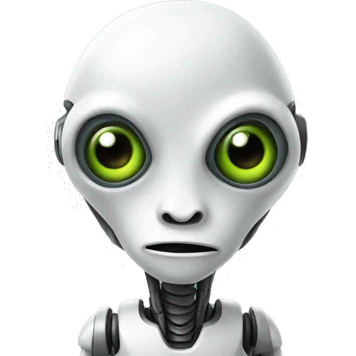 Alien robot emoji