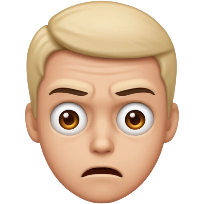 confused and mad emoji