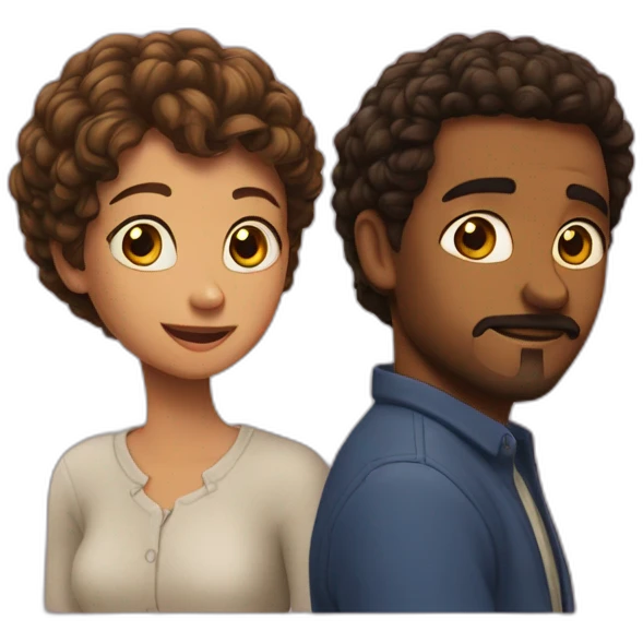 L’affiche du filme vis et versa emoji