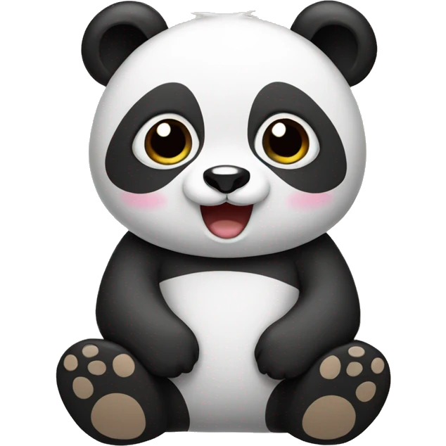panda kawaii emoji