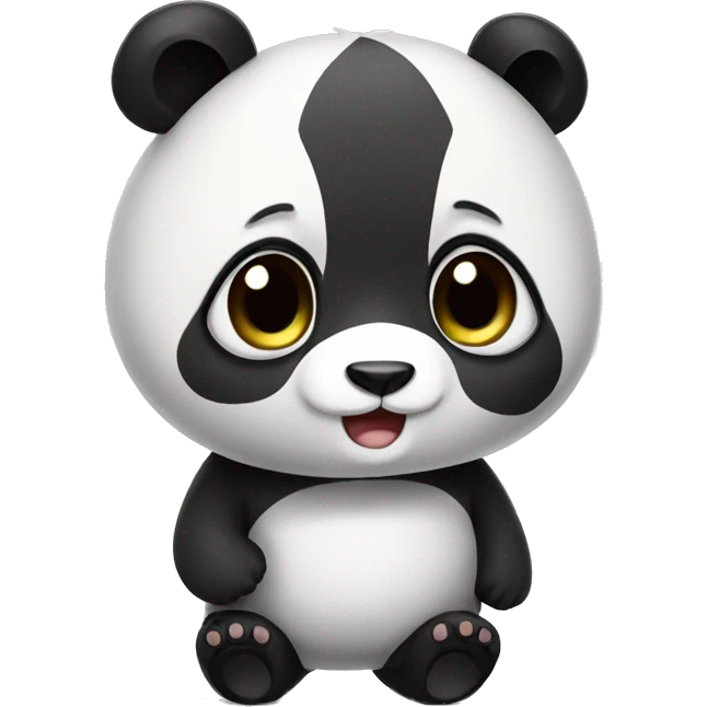 Panda cute  emoji