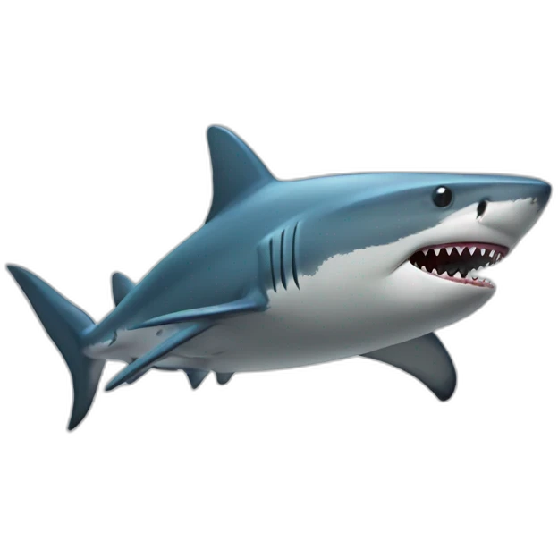 shark  сrown emoji