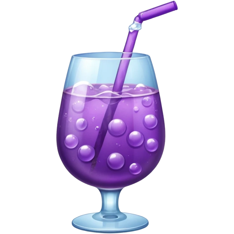 Make a grape soda emoji