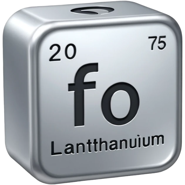 lanthanum (La) emoji