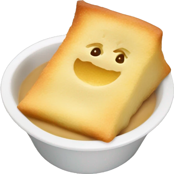 milk and semolina dessert called galaktoboureko emoji