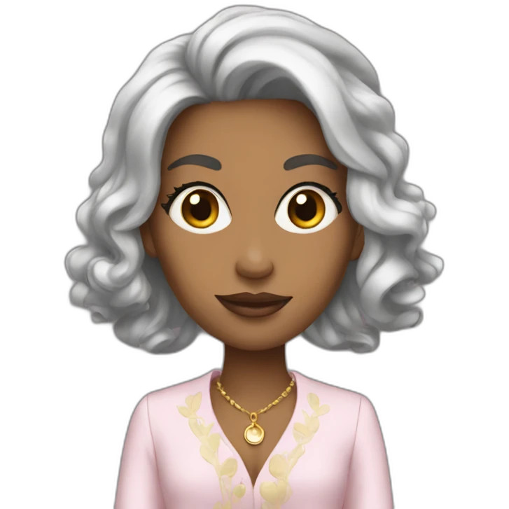 Posh girl emoji