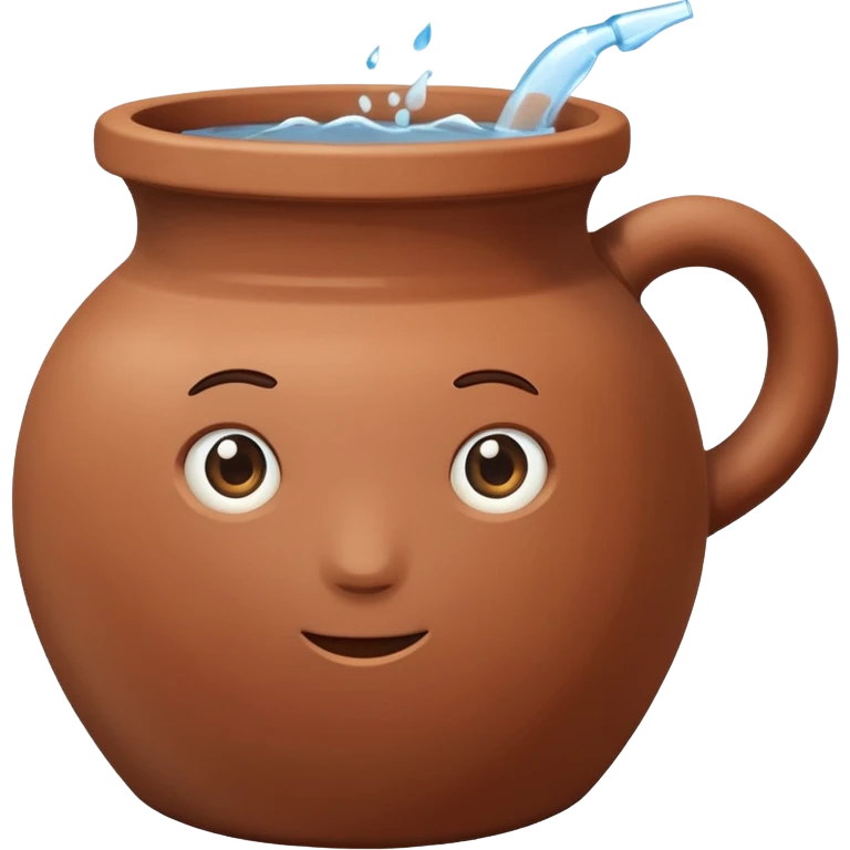 Loti in Marathi which holds water emoji
