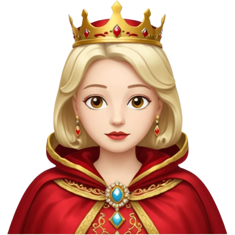 red Cape Queen emoji