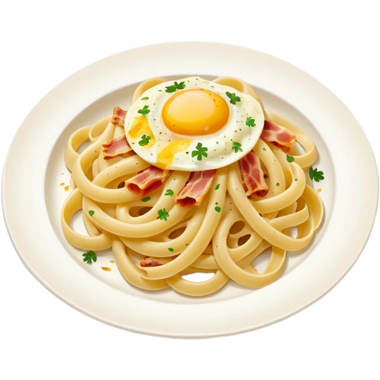 Pasta carbonara  emoji