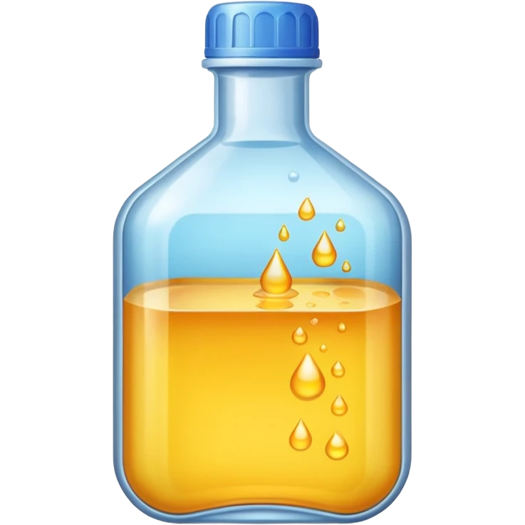 chemical in a plastic container emoji