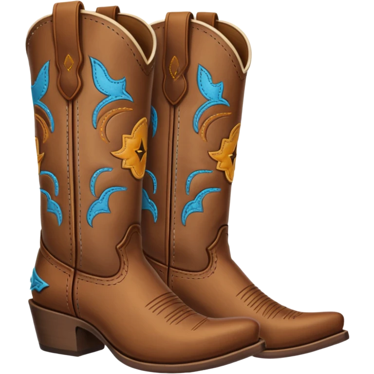 Cowboy boots emoji